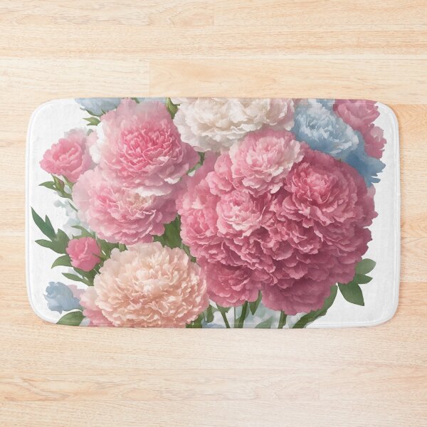 Item preview, Pastel Fantasy Carnation Bouquet Sticker: Charming 3D Vector Art (128) designed and sold by WASjourney.