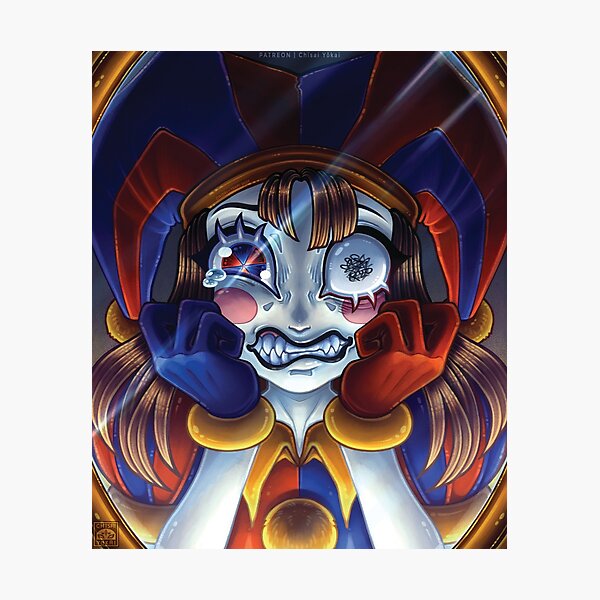 Item preview, Pomni in Crisis designed and sold by Chisai-Yokai.