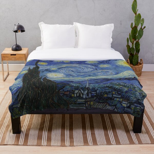 Aperçu de l'œuvre La nuit étoilée Van Gogh créée et vendue par Ludovic Geusa.