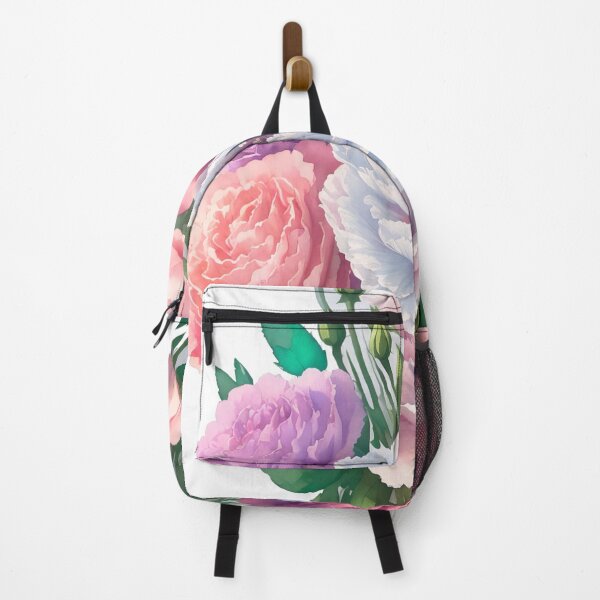Item preview, Whimsical Carnation Bouquet Sticker: Charming 3D Vector Art (130) designed and sold by WASjourney.