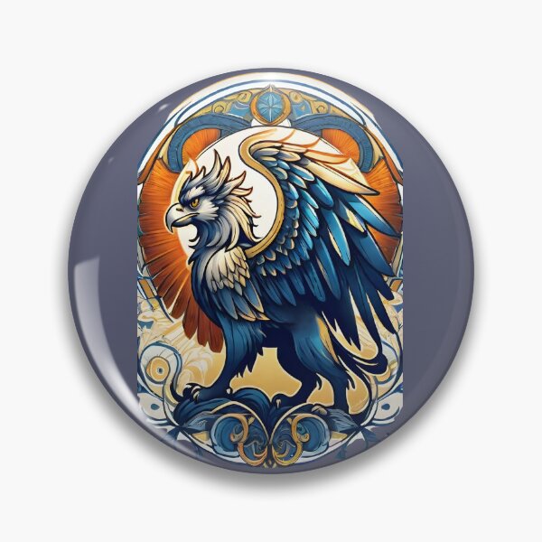 Item preview,  "Majestic Griffin Mythology Illustration" designed and sold by ArtistKunal123.