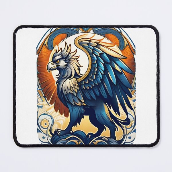 Item preview, "Majestic Griffin Mythology Illustration" designed and sold by ArtistKunal123.
