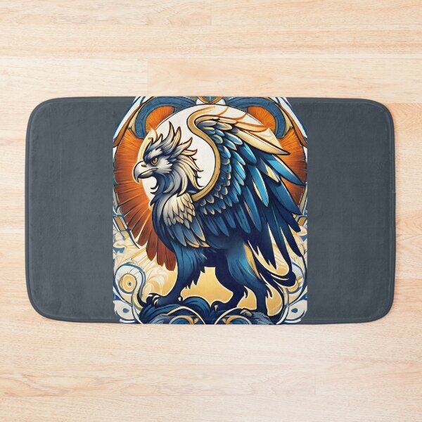 Item preview,  "Majestic Griffin Mythology Illustration" designed and sold by ArtistKunal123.