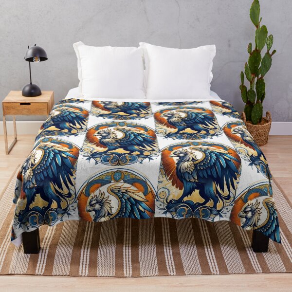 Item preview, "Majestic Griffin Mythology Illustration" designed and sold by ArtistKunal123.