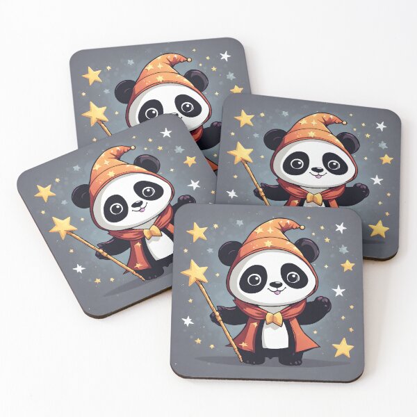 Item preview, Kawaii Wizard Panda Design  designed and sold by VisualMotivator.