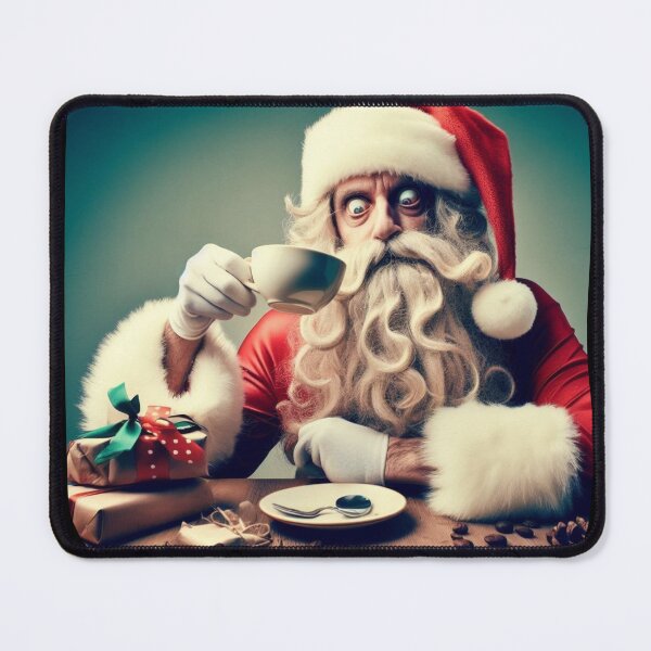 Item preview, Jingle Beans: Santa's Buzzin' Brew designed and sold by HeadTurningArt.