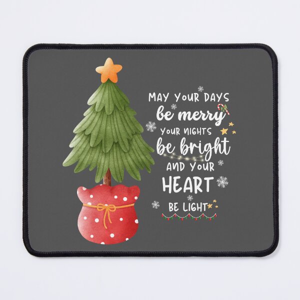 Item preview, may your days be merry christmas quotes designed and sold by PerfectTees03.