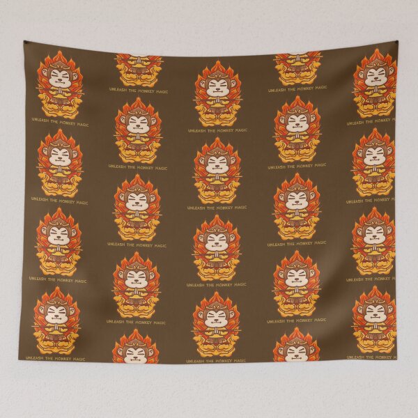 Item preview, Sun Wukong Monkey Spirit #2 designed and sold by savasanaqueen.