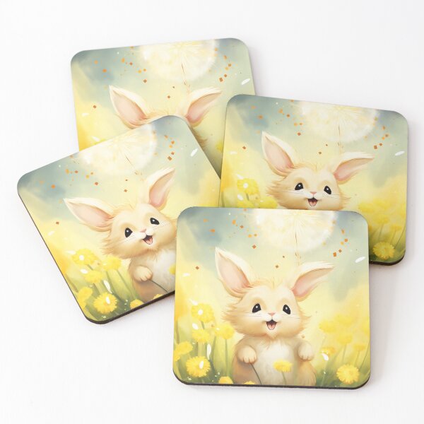 Item preview, Happiest bunny designed and sold by cute-animals99.