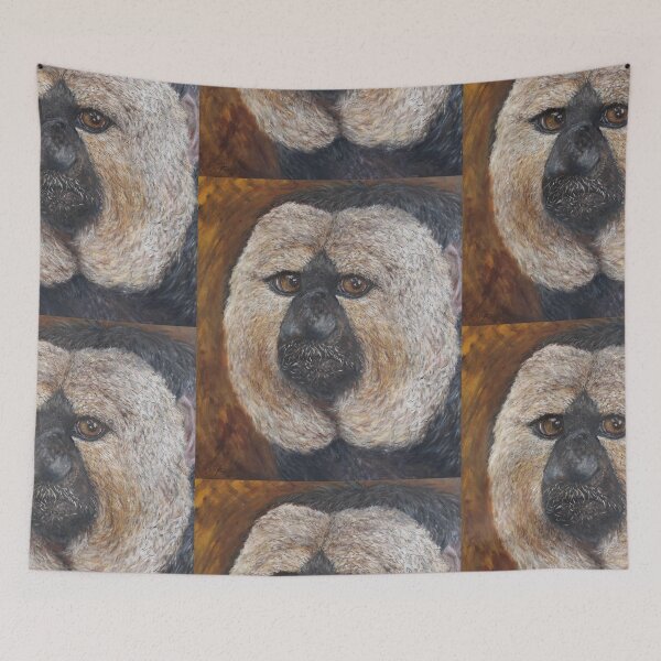Item preview, White-Faced Saki designed and sold by elinjohnsen.