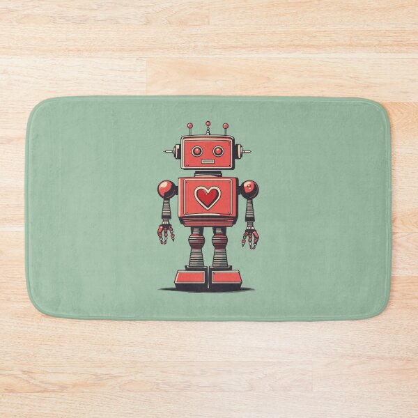 Item preview, Vintage Retro Tin Robot Illustration designed and sold by SirenSeventyOne.