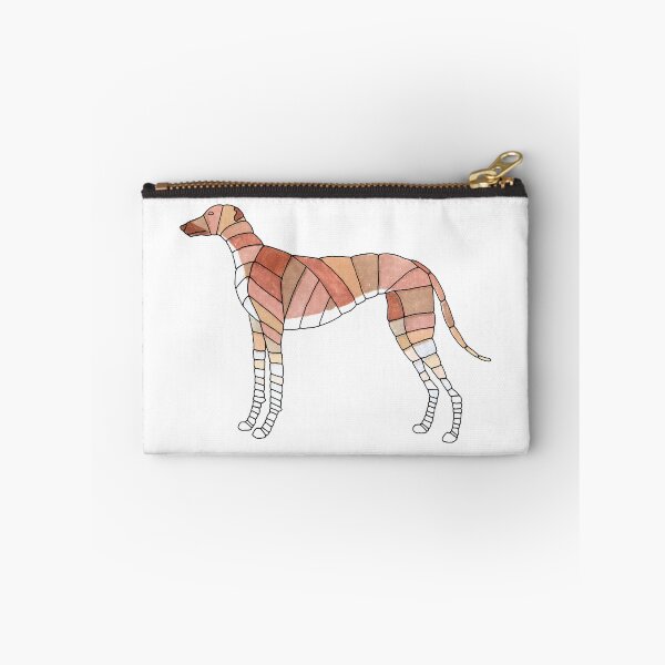 Item preview, Ilustración de galgo bronceado y blanco designed and sold by inklets.