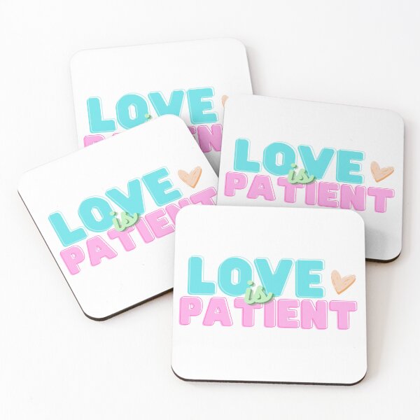 Item preview, Love is patient designed and sold by artloadrian.