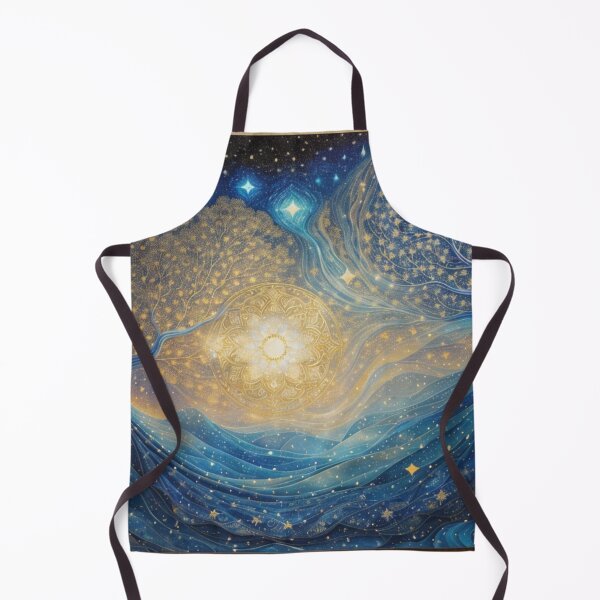 Item preview, 002 Whimsical illustration of a Magical Night designed and sold by Alexis Art Collection.