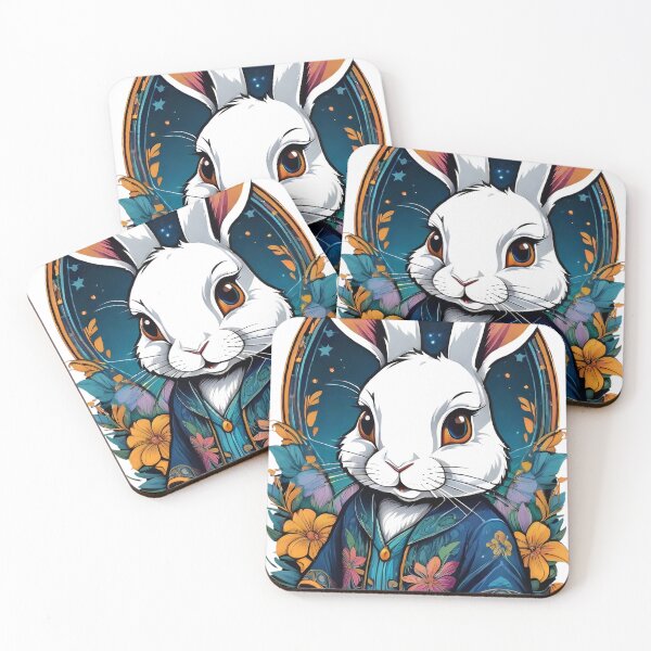 Item preview,  "Whimsical Bunny Wonderland" designed and sold by ArtistKunal123.