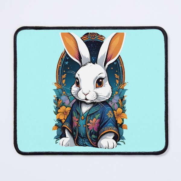 Item preview,  "Whimsical Bunny Wonderland" designed and sold by ArtistKunal123.