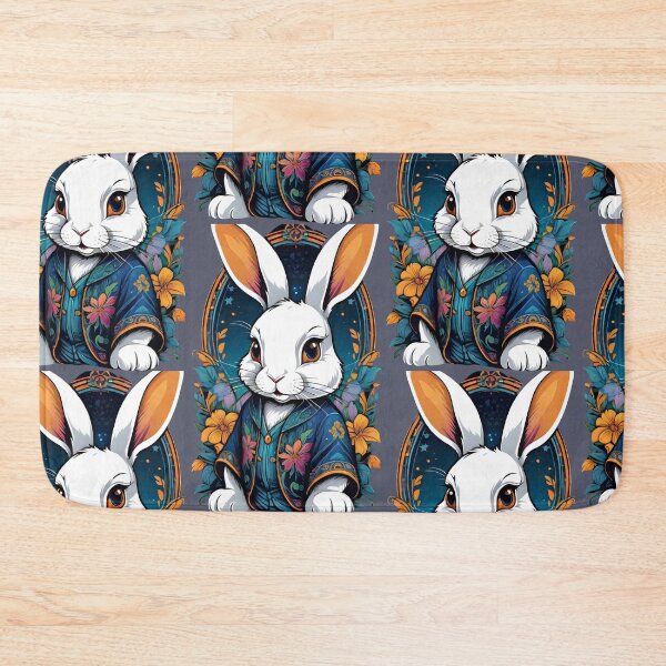 Item preview,  "Whimsical Bunny Wonderland" designed and sold by ArtistKunal123.