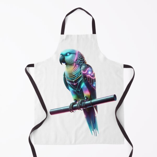 Item preview, Rainforest Raver - Neon Parrot designed and sold by MrAI-Store.