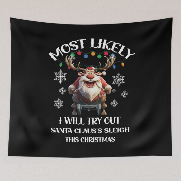 Item preview, Most likely I will try out Santa Claus's sleigh this Christmas designed and sold by PepeCartoon.