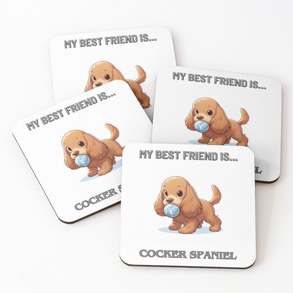 Item preview, My best friend cocker spaniel designed and sold by BlueLeech.