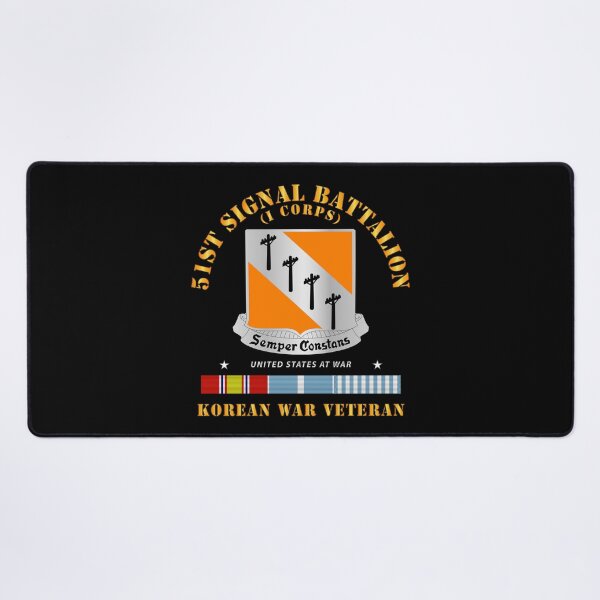 Item preview, Army - 51st Signal Battalion - Korean War Veteran designed and sold by Military Insignia Products.