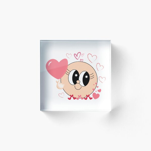 Item preview, Cute face with love designed and sold by Rbnano.
