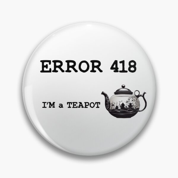 Item preview, error 418 teapot designed and sold by AxelBrook.