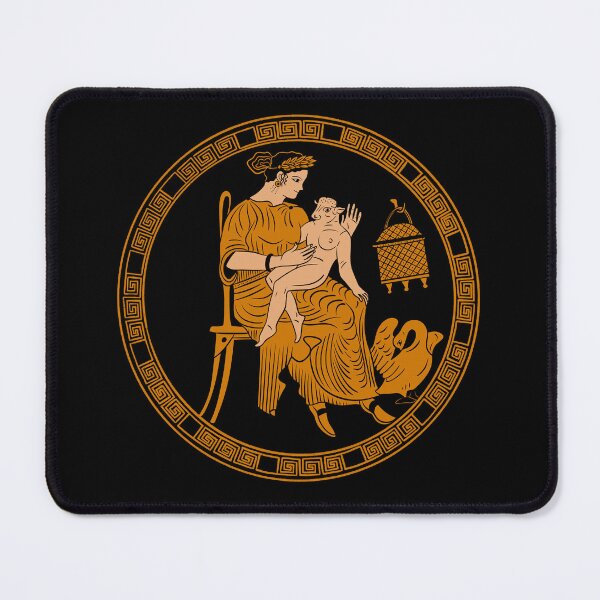 Item preview, Pasiphae Nursing the Minotaur designed and sold by archaeologyart.