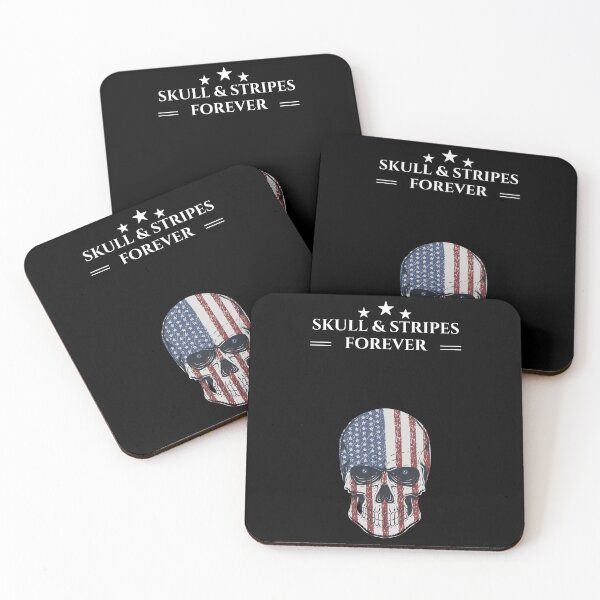 Item preview, Skull and Stripes Forever: A Patriotic Fusion designed and sold by exclusivebucket.