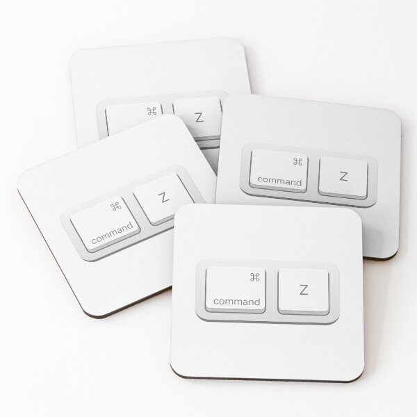 Item preview, Command Z, Undo Keyboard Command Shortcut - UX Designer | Product Designer | UI Designer Stickers designed and sold by PoshPixel.