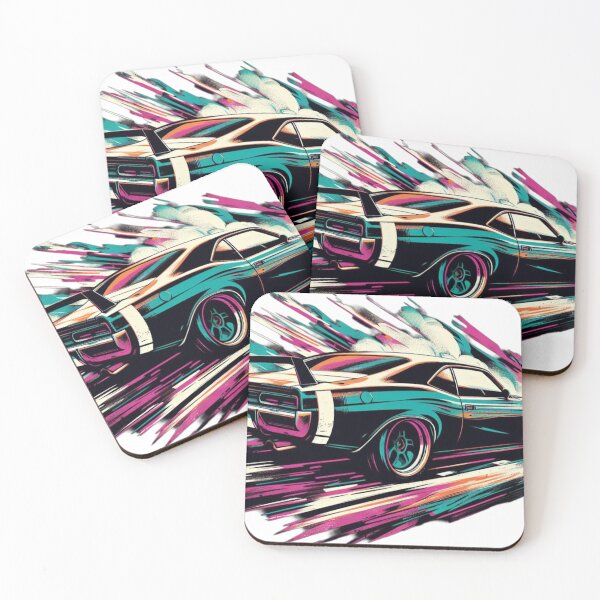 Item preview, muscle car, American, designed and sold by KICIART.
