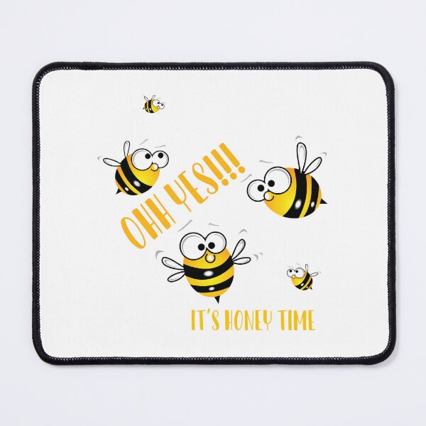 Item preview, oh yes it sa honey time,honey bee,flies,text,flaying bee designed and sold by Designstation74.