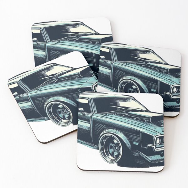 Item preview, muscle car, American,  designed and sold by KICIART.