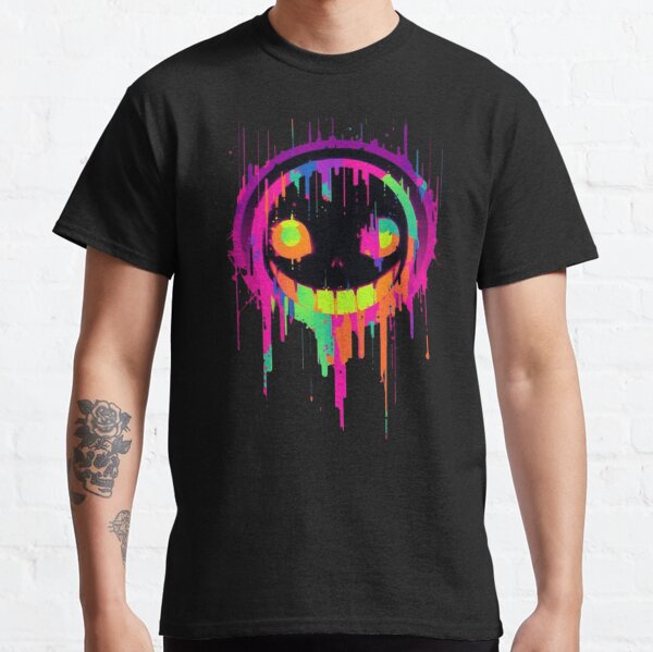 Item preview, Glitch Paint Smiley Face designed and sold by Ai-Blues.