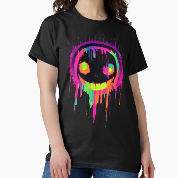Item preview, Glitch Paint Smiley Face designed and sold by Ai-Blues.