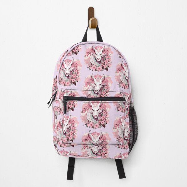 Item preview, Pink Dragon with sakura flowers designed and sold by SunMoonMilk.