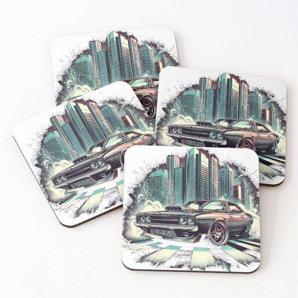 Item preview, muscle car, American,  designed and sold by KICIART.