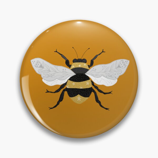 Item preview, Folkart Floral Bee designed and sold by L.T. Marshall.