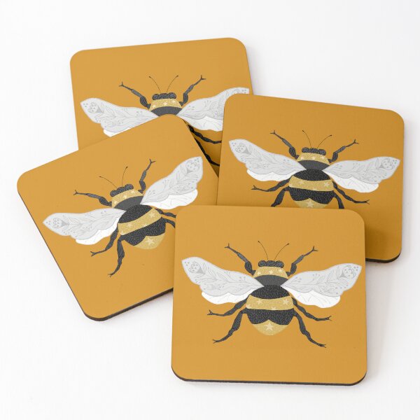 Item preview, Folkart Floral Bee designed and sold by L.T. Marshall.