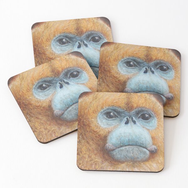 Item preview, Golden snub-nosed monkey designed and sold by elinjohnsen.