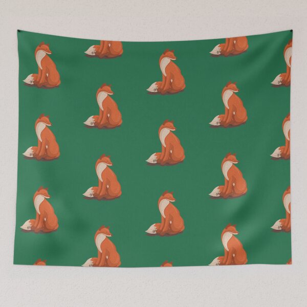 Item preview, Folksy fox designed and sold by L.T. Marshall.