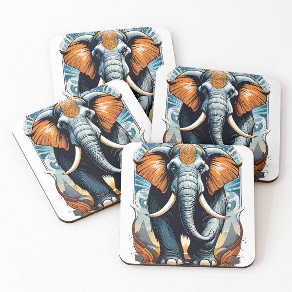 Item preview,  "Woolly Mammoth Wonder: Prehistoric Majesty Illustrated" designed and sold by ArtistKunal123.