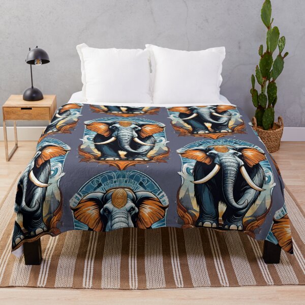 Item preview,  "Woolly Mammoth Wonder: Prehistoric Majesty Illustrated" designed and sold by ArtistKunal123.