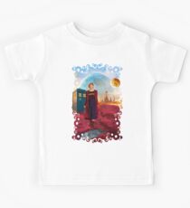 13th Doctor at gallifrey planet Kids Tee