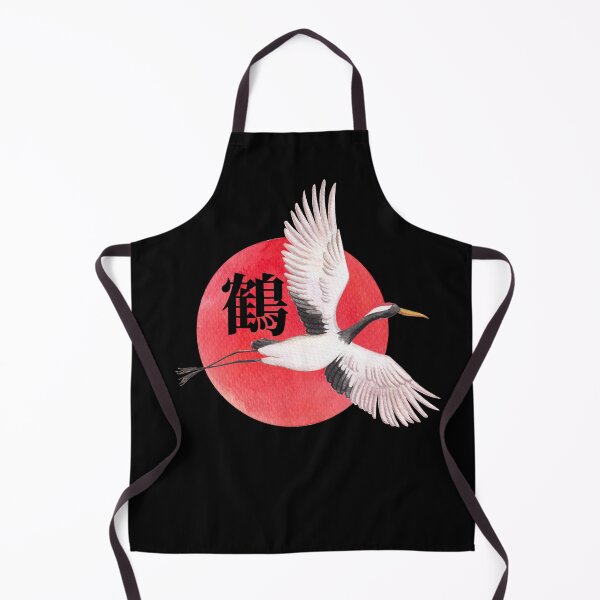 Item preview, japanese crane crane naturelovers designed and sold by Coco-Inu-Japan.