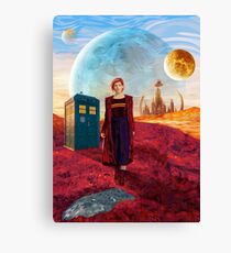 13th Doctor at gallifrey planet Canvas Print