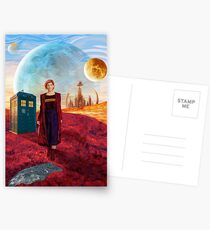 13th Doctor at gallifrey planet Postcards