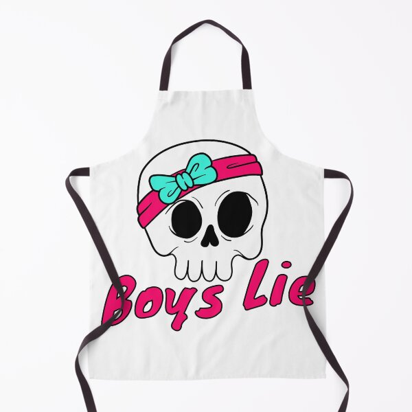 Item preview, Boys Lie - Girly Skull Pink Teal Hairbow designed and sold by defimo.