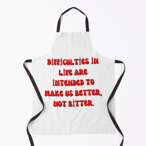 Item preview, Difficulties in life are intended to make us better, not bitter.| Posters | Car Sticker | Phone cases | Wall Art | Home & Living | Gifts | Accessories Sticker designed and sold by MGBLSTORE.