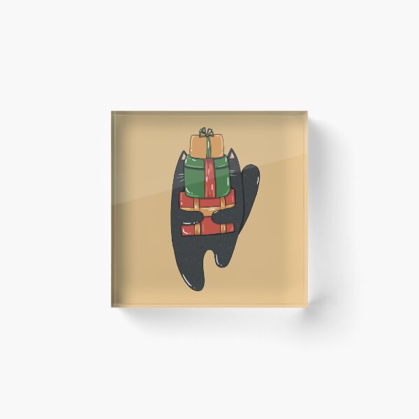 Item preview, Christmas Presents Cat Print designed and sold by Julia Sol.